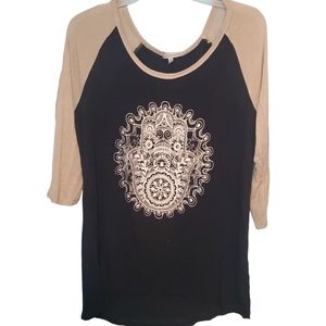 Charlotte Russe Hamsa Hand shirt